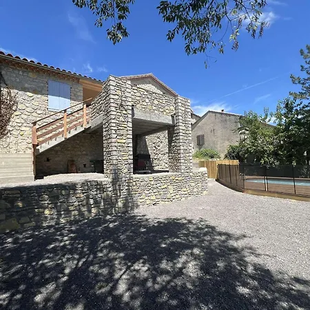 Maison En Pierre Avec Piscine Privative Pour 8 Pers. A - Fr-1-382-206 Vallon-Pont-dʼArc